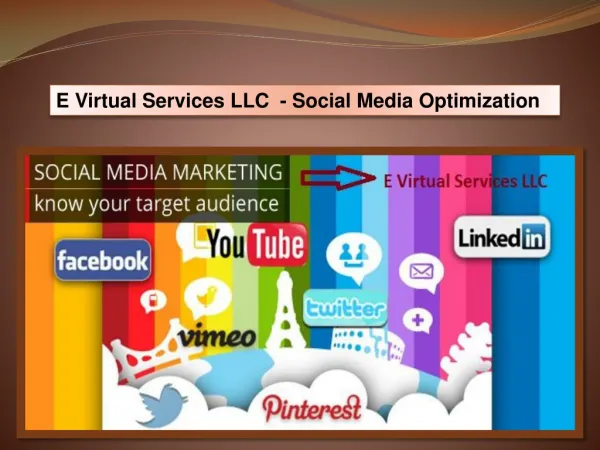 E Virtual Services LLC - Find Social Media Optimization Serv