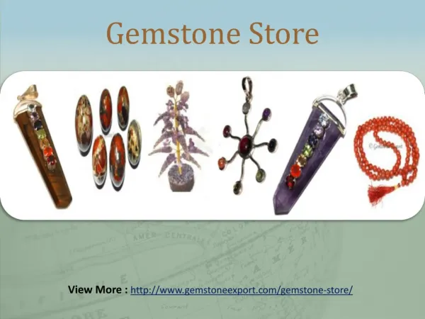 Gemstone Online store
