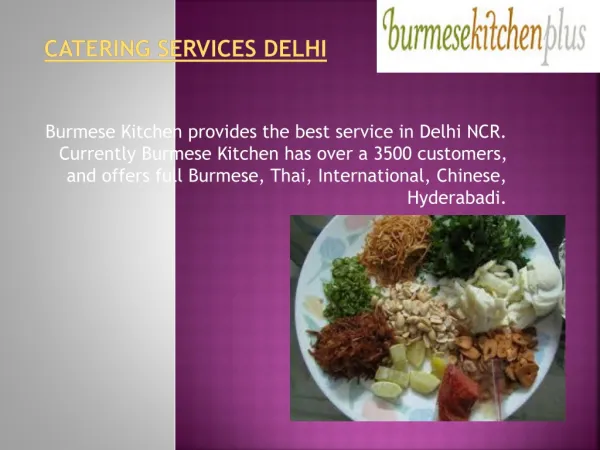 Catering services delhi