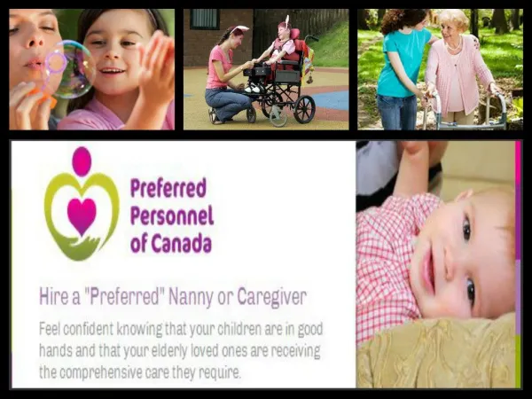 Canadian nanny villa | Preferred Nannies