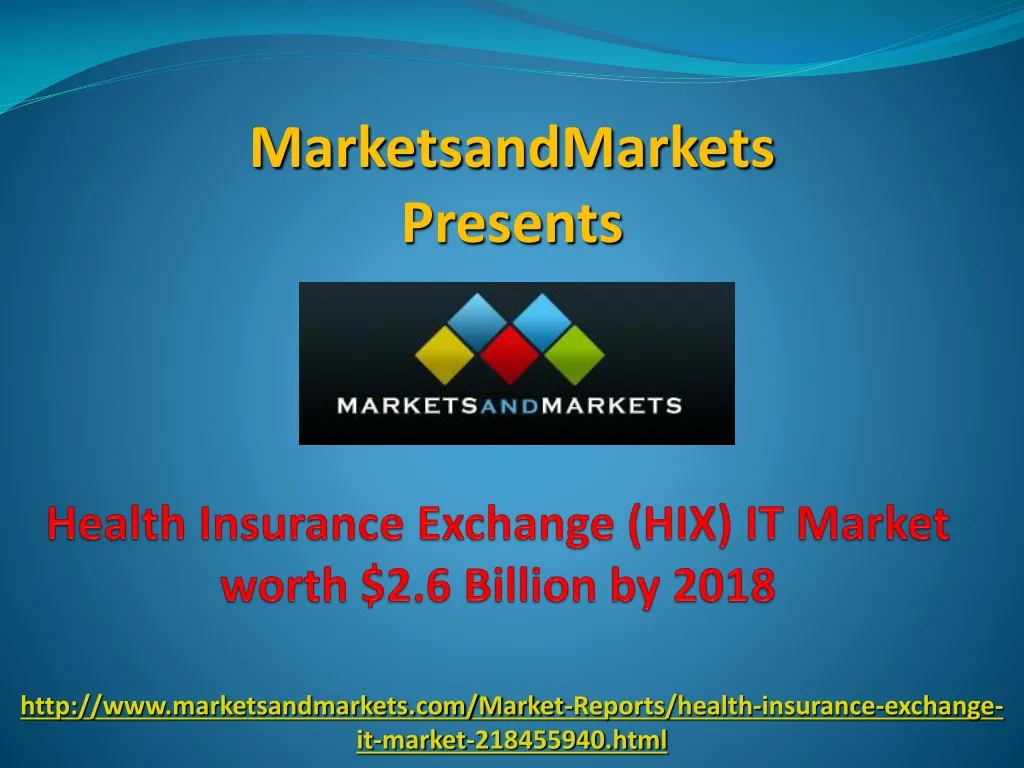 health insurance exchange hix it market worth 2 6 billion by 2018