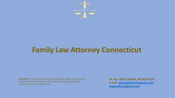 Family Law Attorney Connecticut
