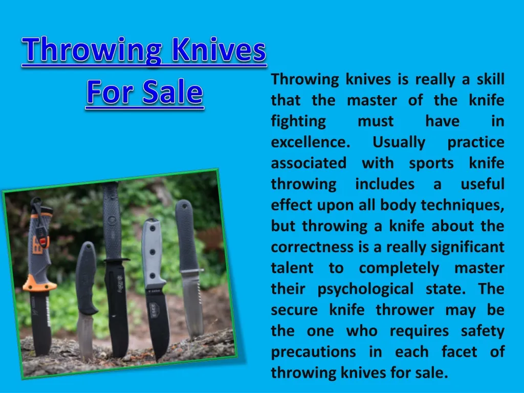 throwing knives for sale