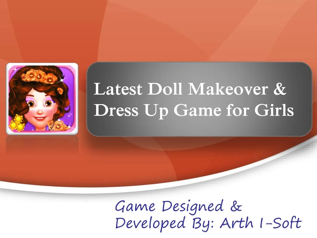 latest doll makeover dress up game for girls