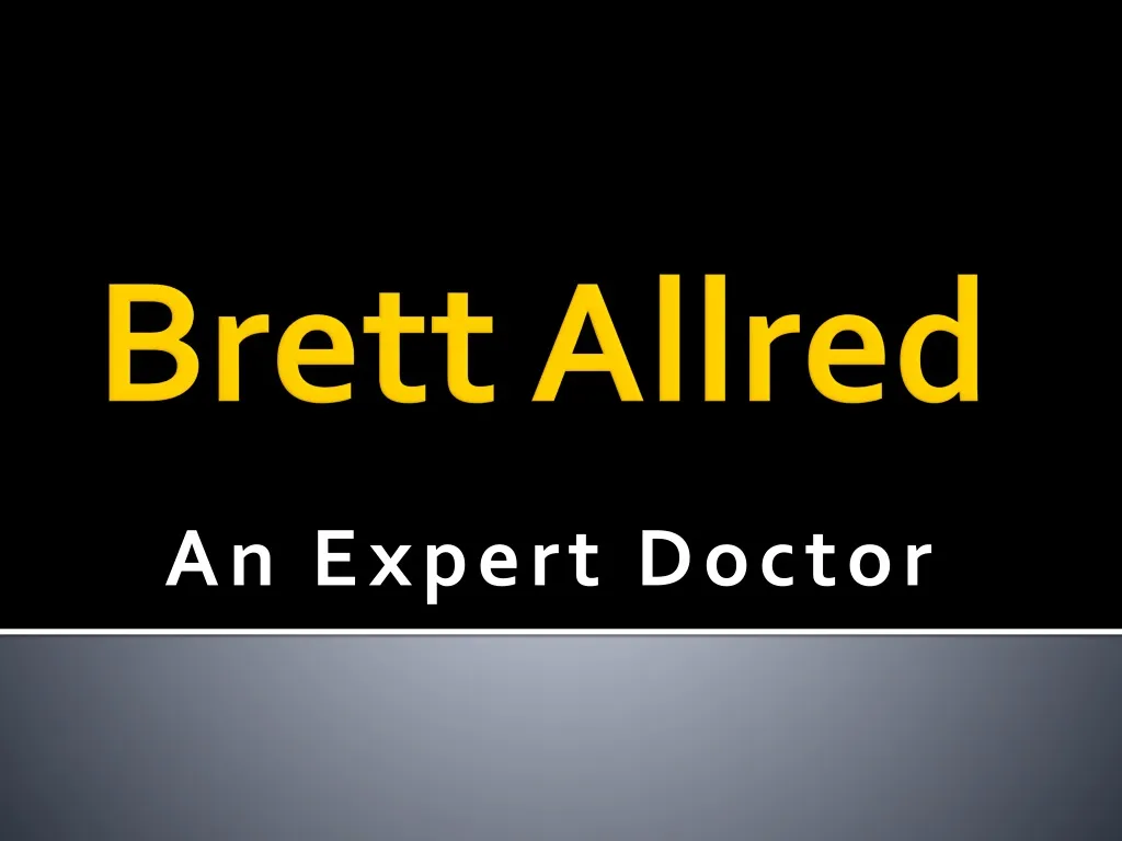 an expert doctor