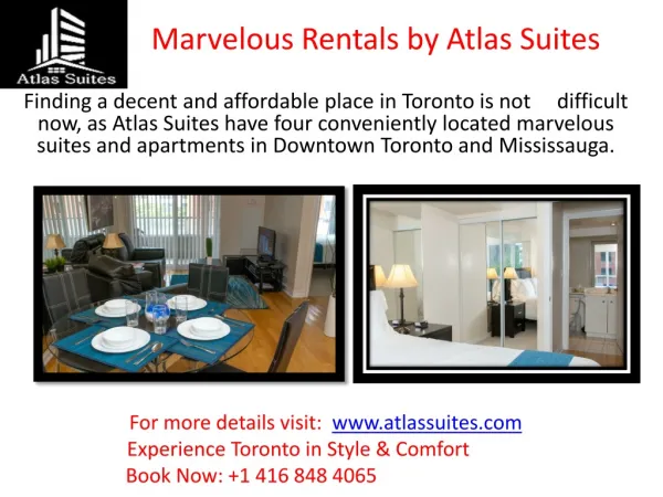 Short Term Rental Apartment in Toronto