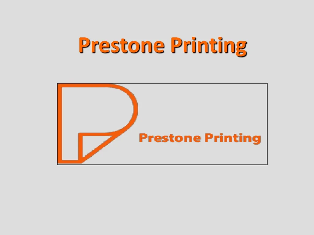 prestone printing