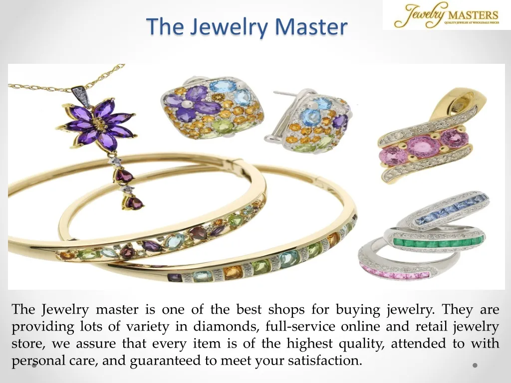the jewelry master