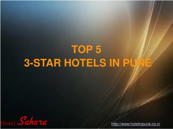 3 Star hotels in pune
