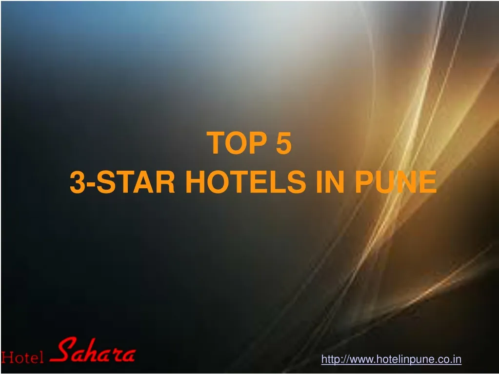 top 5 3 star hotels in pune