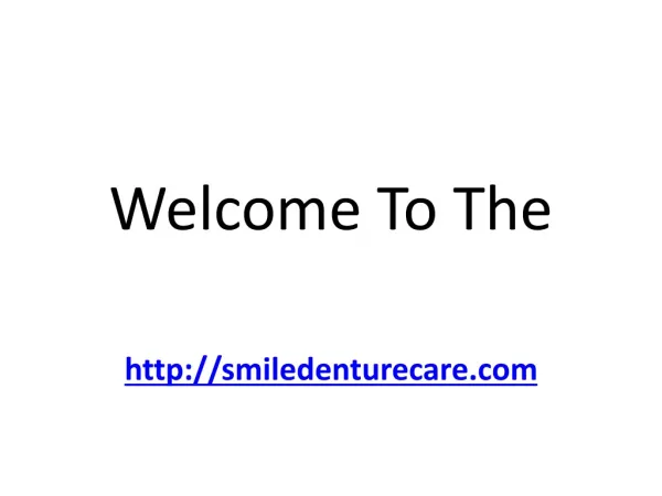 Repair dentures