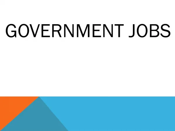 Government, jobs, india