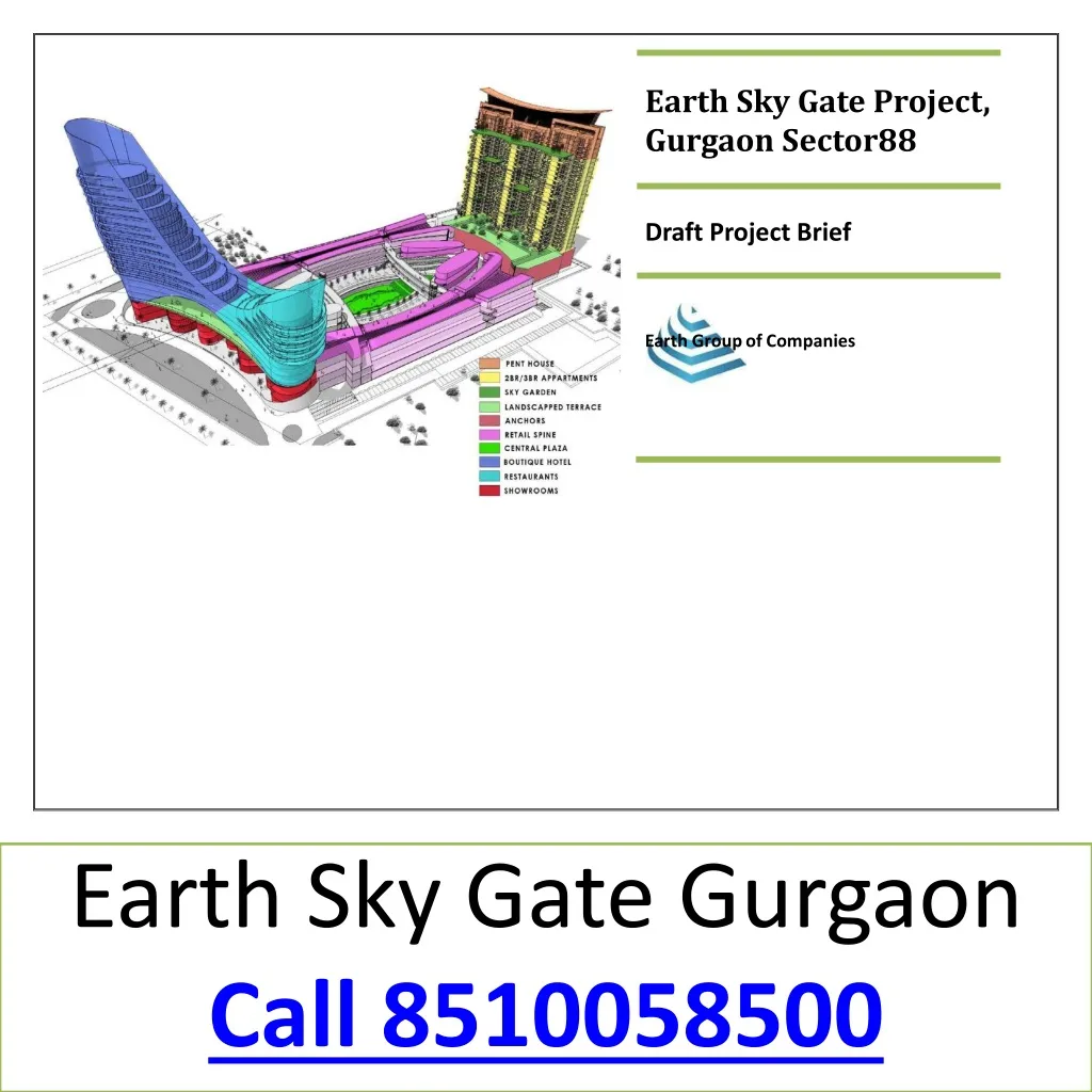 earth sky gate proje c t gurgaon secto r 88 draft