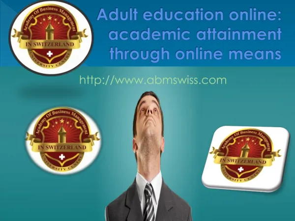 Adult education online