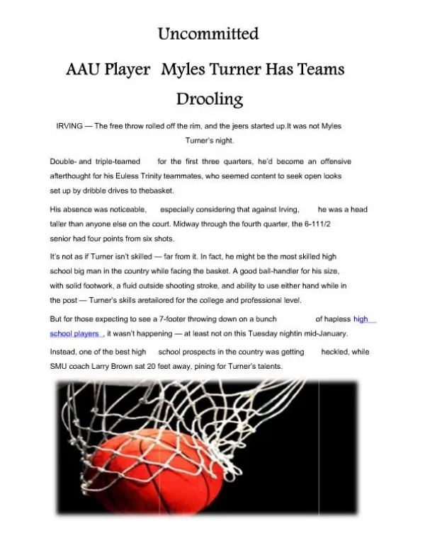 Team Usa Basketball, Acc Basketball, Aau Basketball