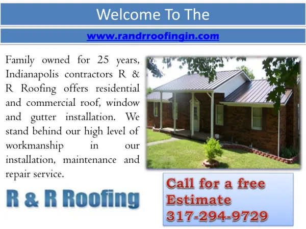 Roofing Contractor Indianapolis- Roof Replacement- Gutter In