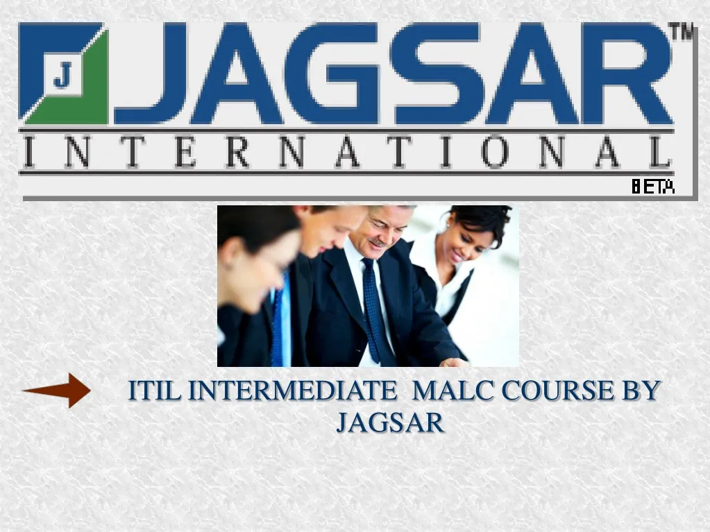 itil intermediate malc course by jagsar
