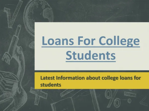 Low Interest Student Loans