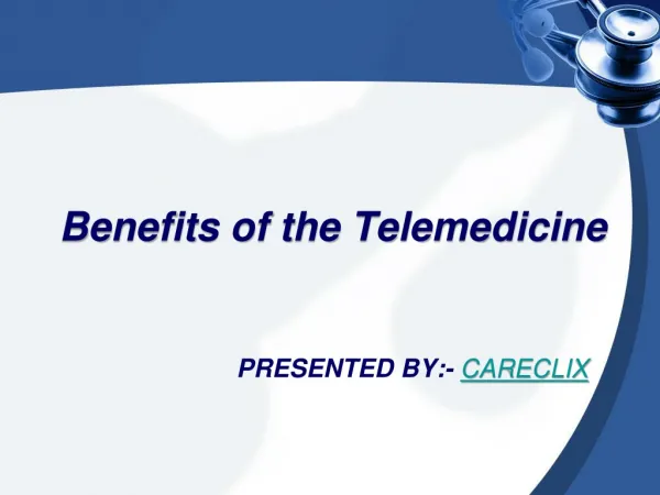CareClix Best Telemedicine Provider Worldwide