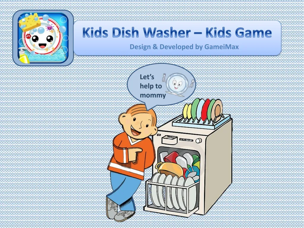 kids dish washer kids game