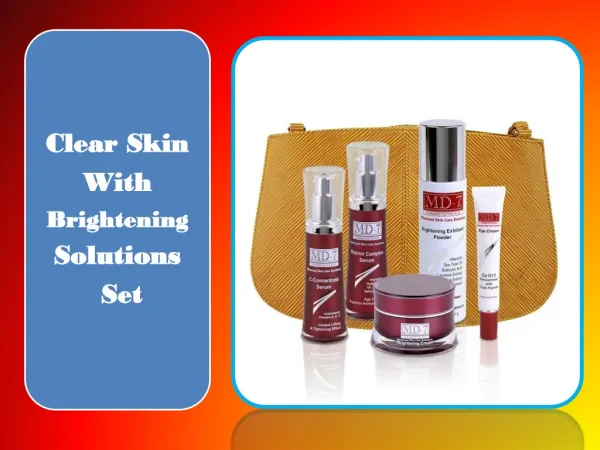 Clear Skin With Brightening Solutions Set