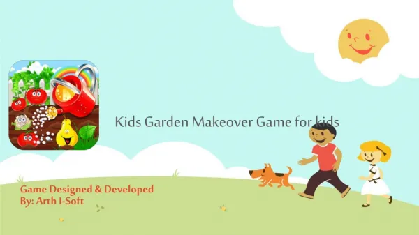 Kids Garden Makeover Game for kids
