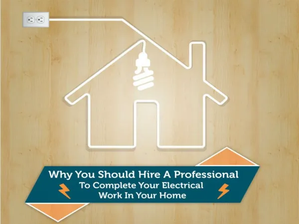 Why Hire a Professional for Your residential electrical work