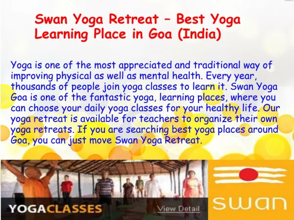 What Are The Benefits Of Learning Yoga in Goa?