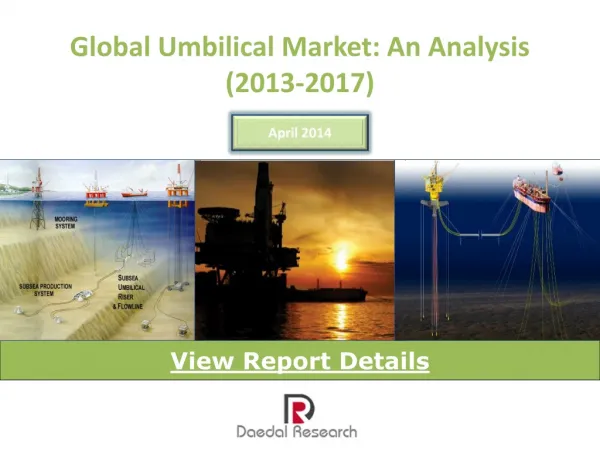 Global Umbilical Market: An Analysis (2013 – 2017)