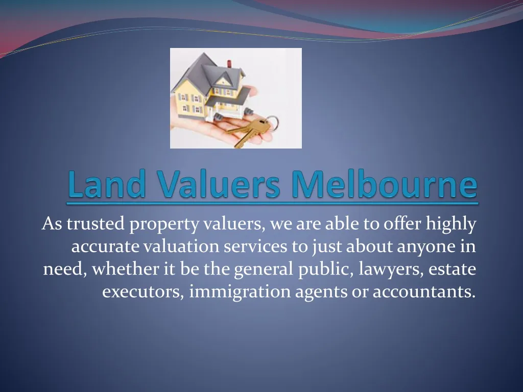 land valuers melbourne