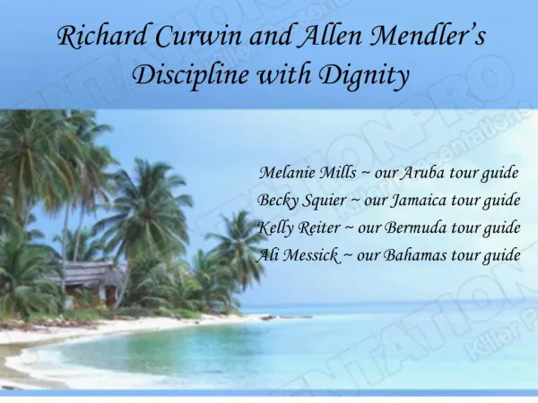 richard curwin and allen mendler s discipline with dignity