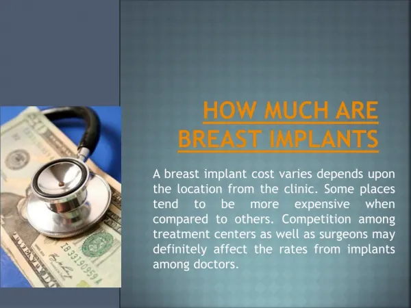 How Much Does Breast Implants Cost