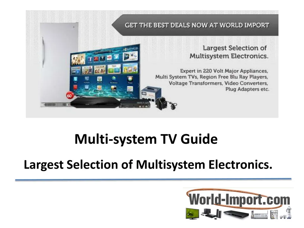 multi system tv guide