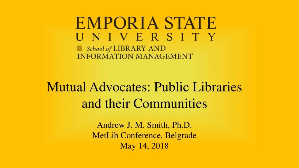 mutual advocates public libraries and their