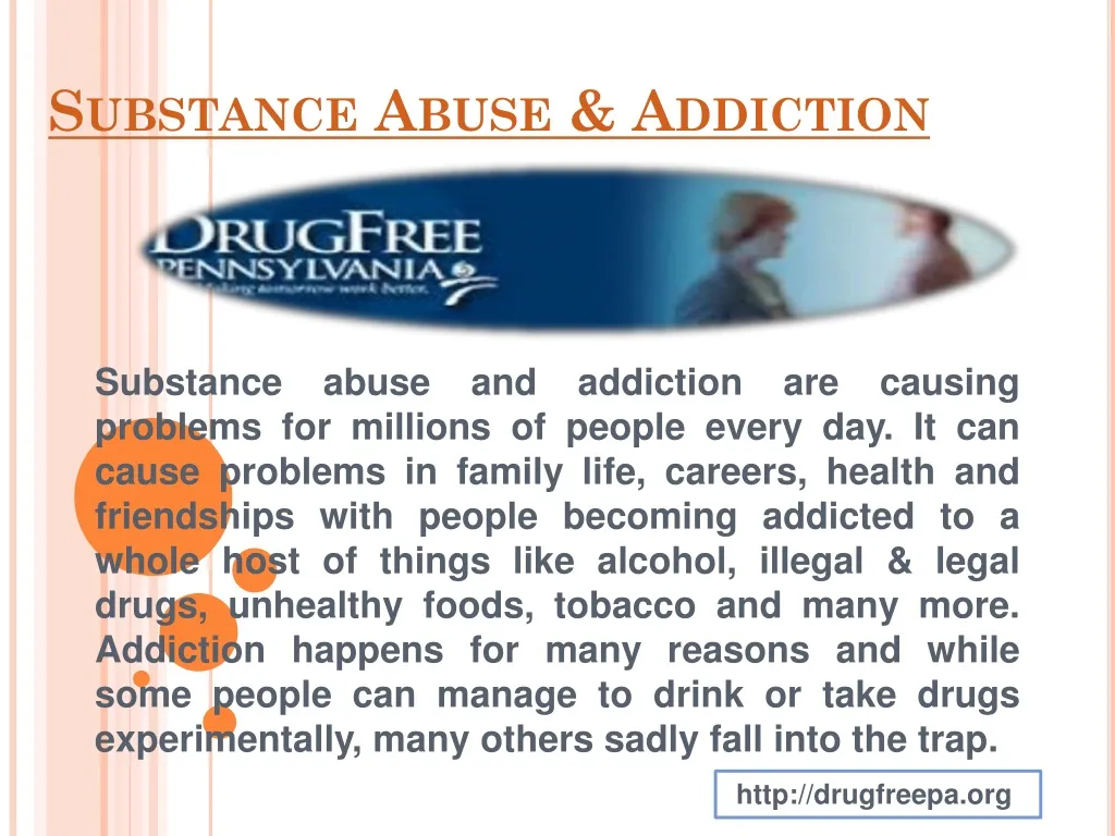 substance abuse addiction