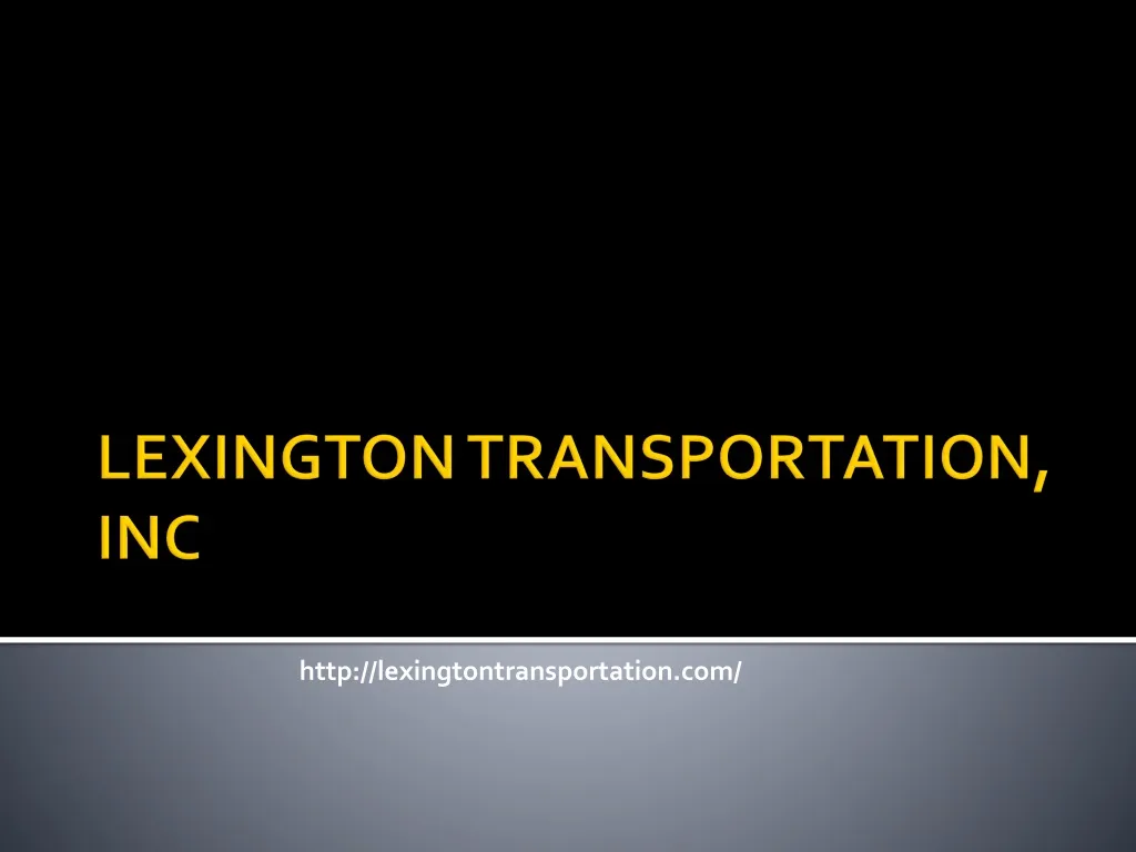 lexington transportation inc