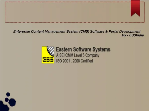 Enterprise Content Management System - ESSindia