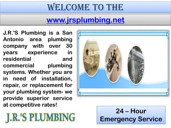 San Antonio Commercial Plumber- Sewer Cleaning- Drain Cleani