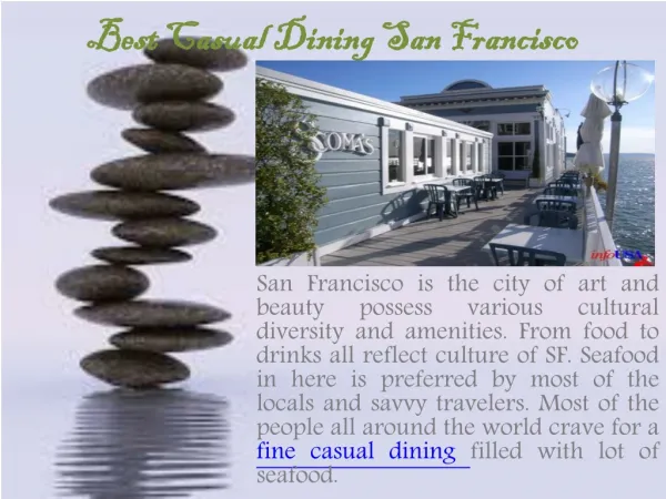 Best Casual Dining San Francisco