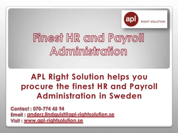 Finest HR and Payroll Administration