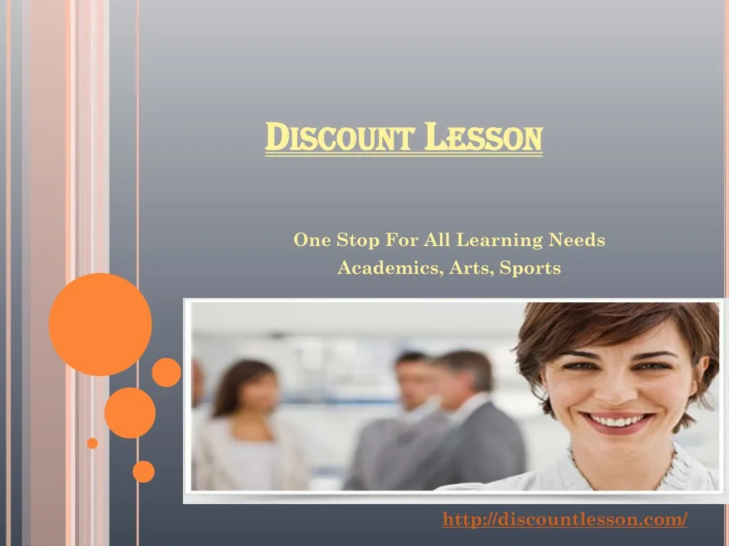 discount lesson