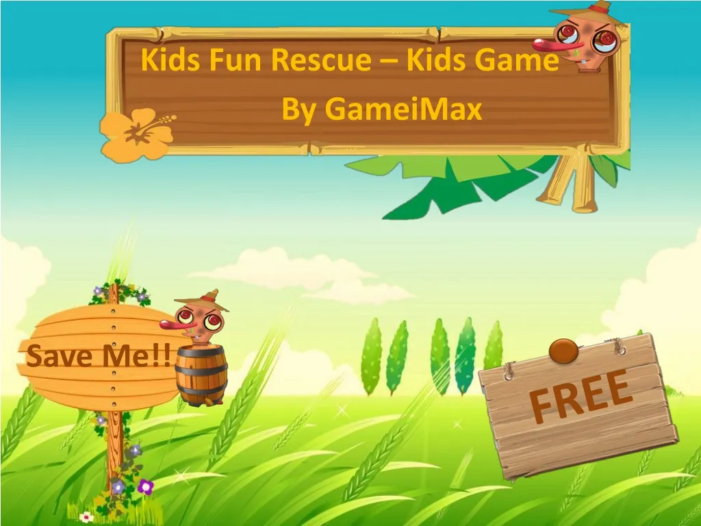 kids fun rescue kids game