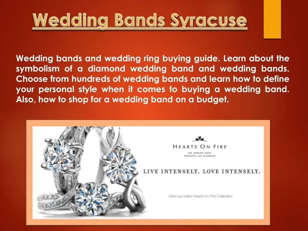 wedding bands syracuse