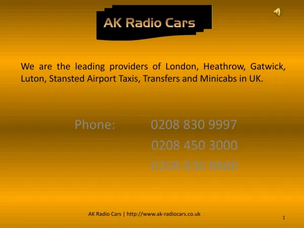 Gatwick Airport Taxi Service - Minicabs