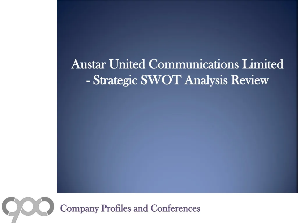 austar united communications limited strategic