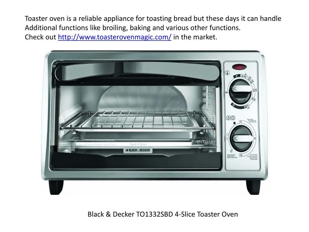 toaster oven is a reliable appliance for toasting