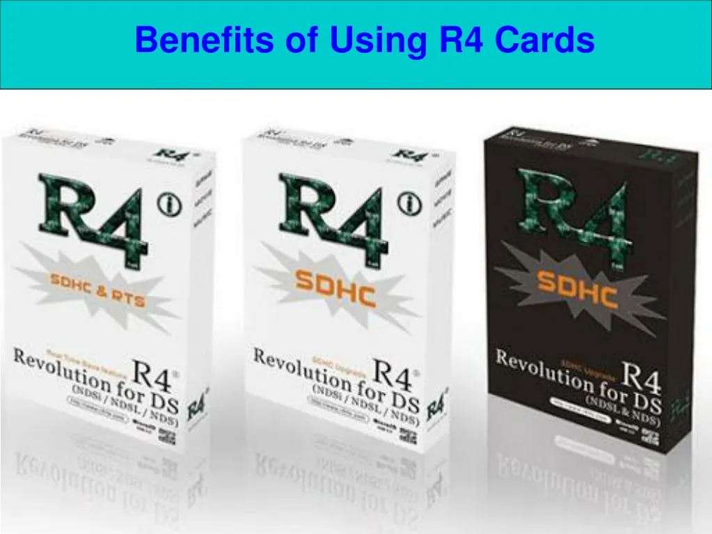 benefits of using r4 cards
