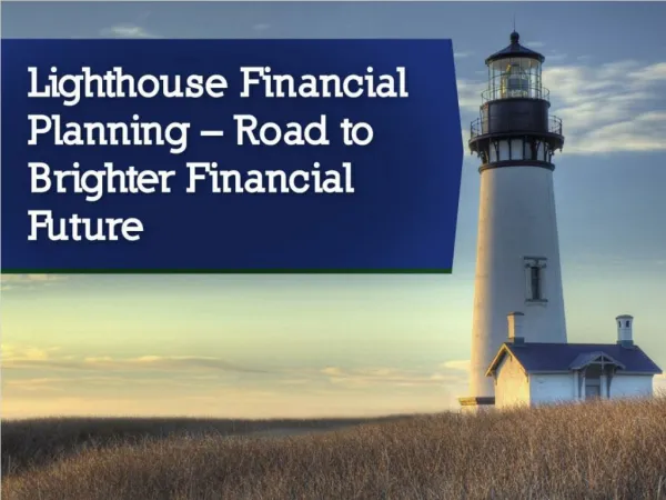 Slide Show: Financial Planning Programs