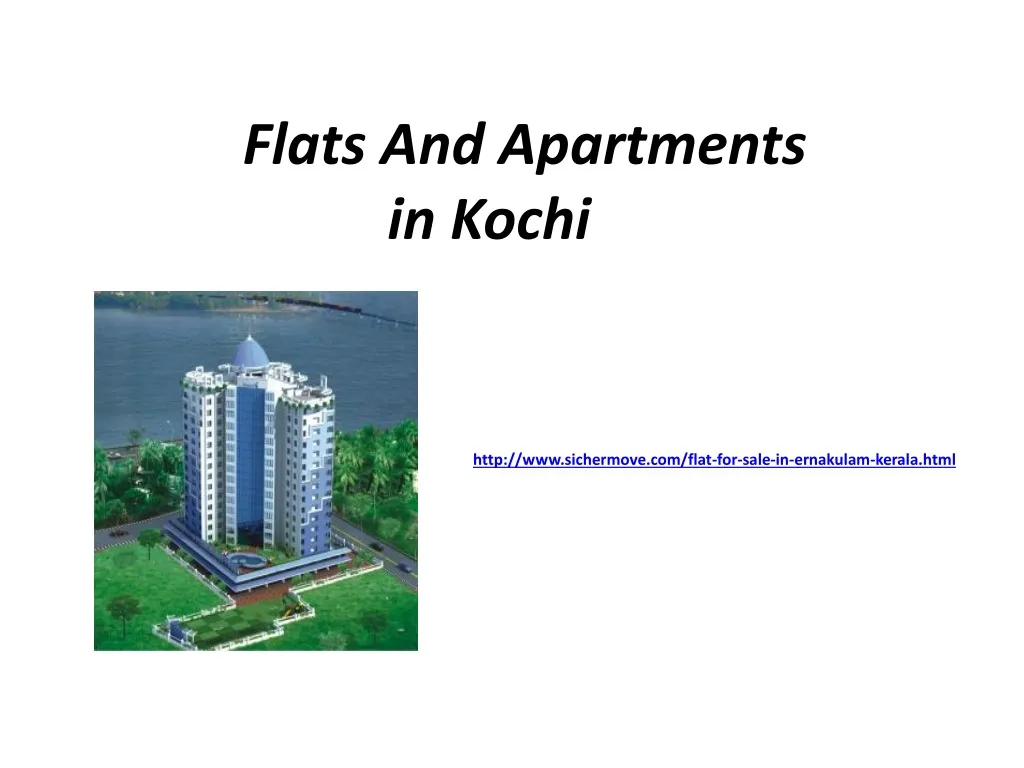 flats and apartments in kochi