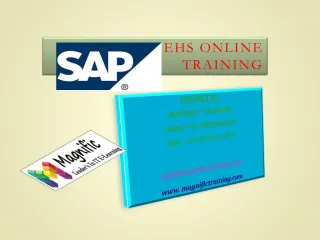 sap ehs online training - slide 1